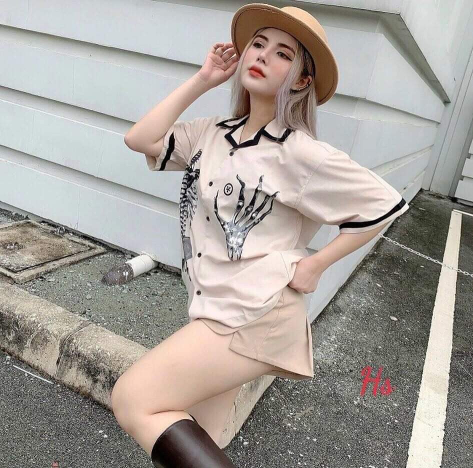 ÁO SƠ MI BÀN TAY DIRTY PM55