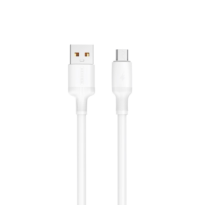 Cáp sạc siêu nhanh Sendem M71T 150W Chân TypeC Micro Trái Táo