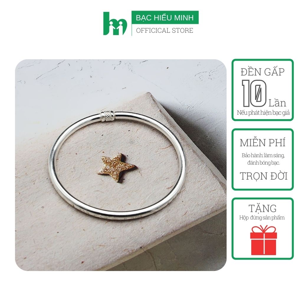 Vòng tay nữ bạc hiểu minh ltu227