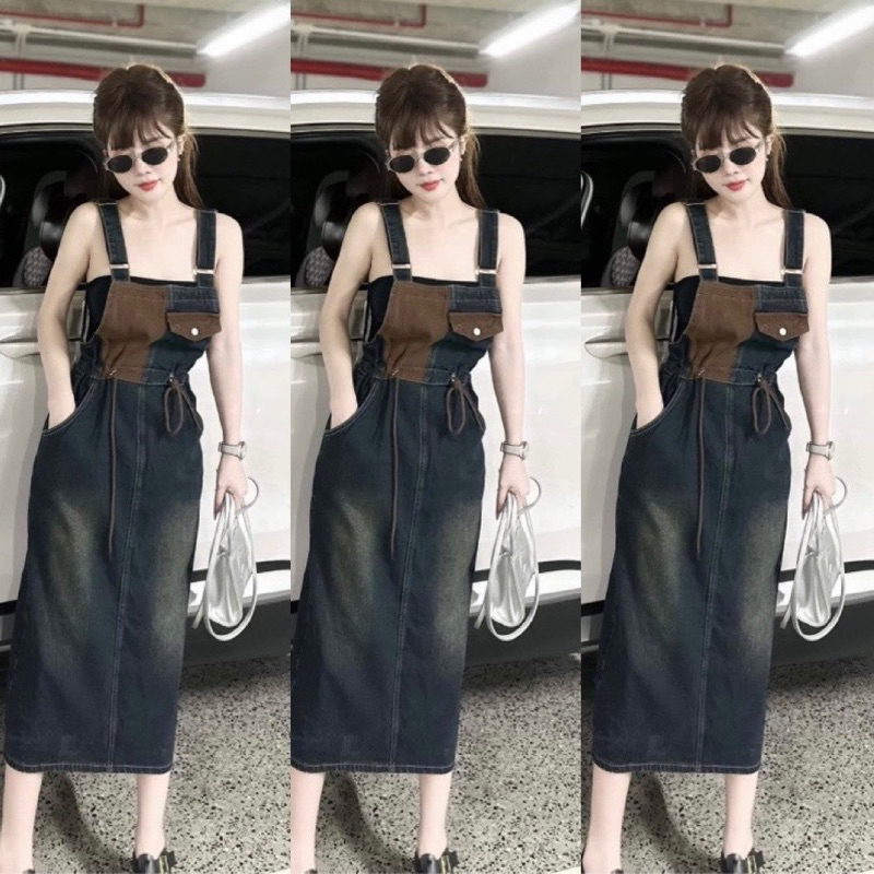 Yếm dây rút phối màu hot trend