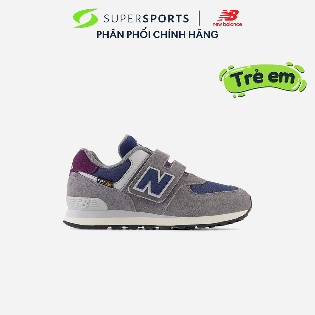 NEW BALANCE Giày sneaker bé trai 574 Hook & Loop PV574KGN