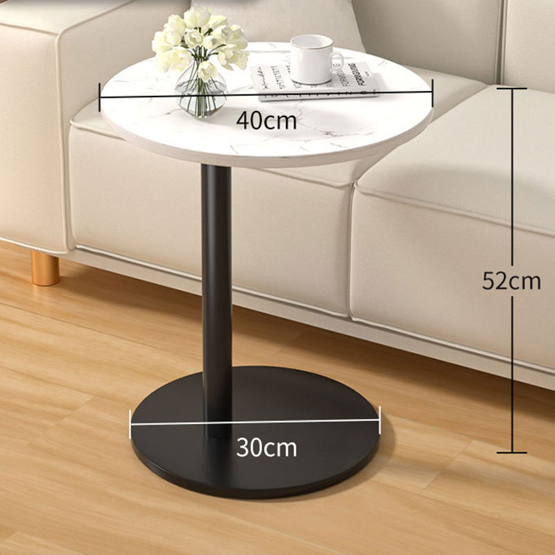 The living room, the sofa sideboard, the bedside table in the bedroom, the simple household coffee table, the movable balcony storage, the small round table