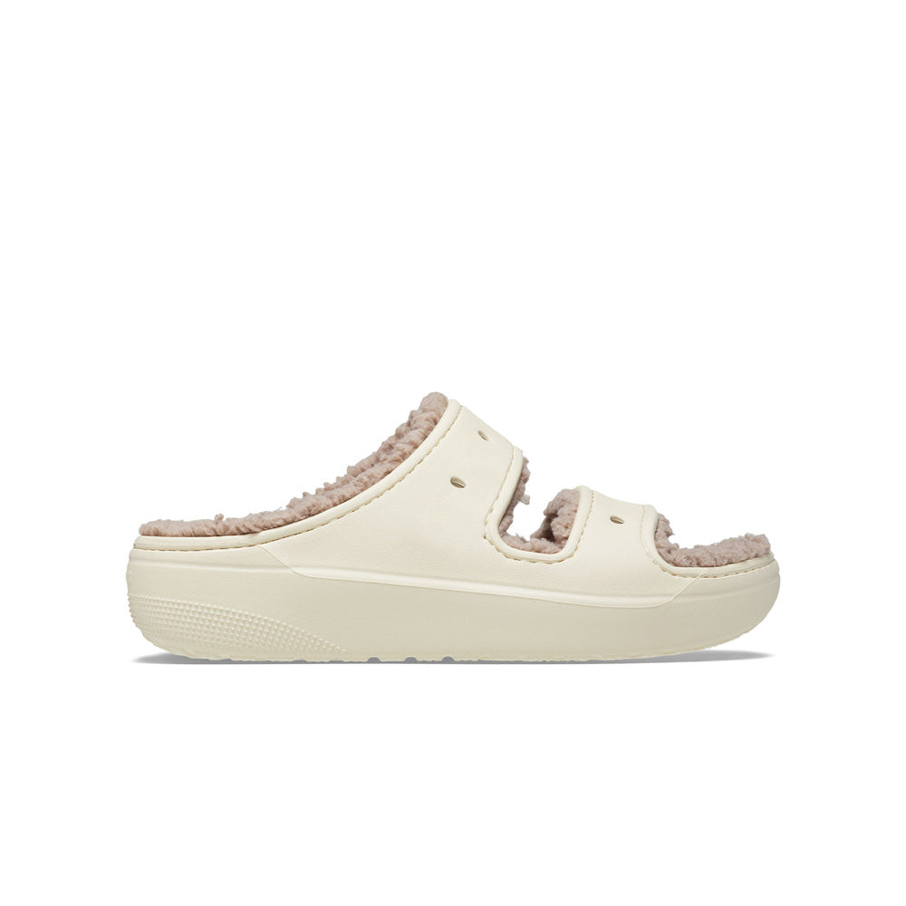 Dép Xăng Đan Unisex Crocs Cozzzy Classic - Bone/Mushroom