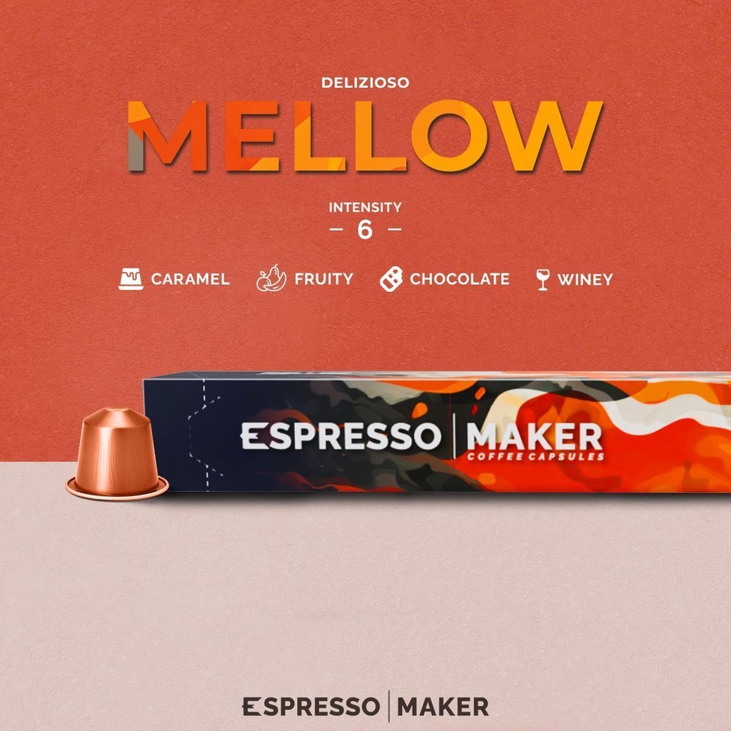 Cà phê viên nén Mellow - by Espresso Maker