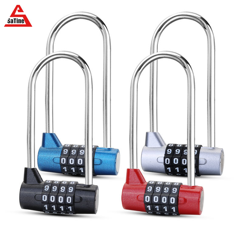 Extended lock beam U shape extended lock hook combination lock padlock password padlock