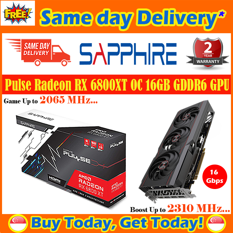 93％以上節約 Sapphire PULSE Radeon RX 6800 XT 16GB グラフィックス