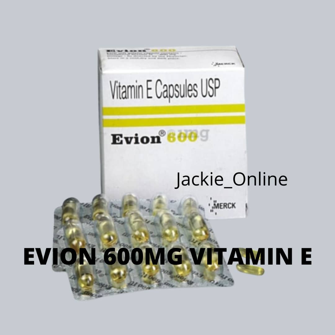 EVION Vitamin E 600mg Oil @ 10 Capsules - For Healthy Skin And Hair | Lazada