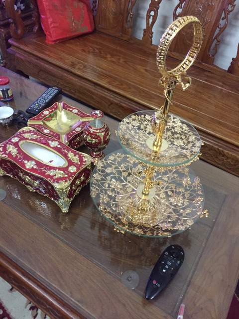 Lọ tăm sang trọng , phong cách Hoàng gia