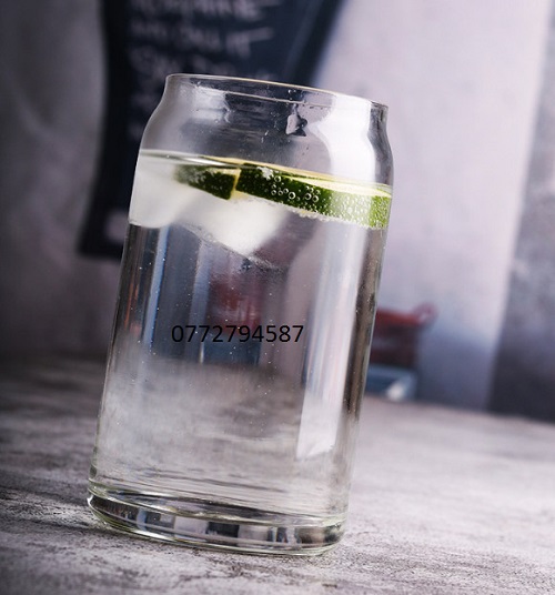 Ly Thủy Tinh Glass Can 370ml | Thủy Tinh Cao Cấp (giá bán 1 cái)