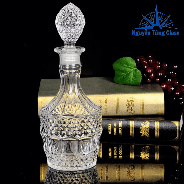 Chai Thuỷ Tinh Cao Cấp 800ML