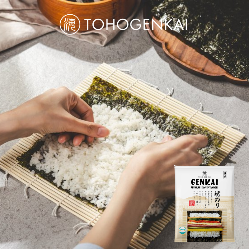 GENKAI Rong Biển Cuộn Cơm 10 lá 22g