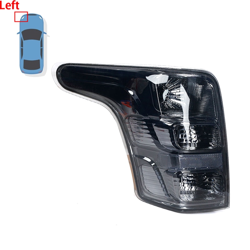 Car rear tail light for mitsubishi triton l200 2015 2016 2017 2018 brake signal lamp lighting taillight without bulbs leds
