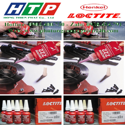 Hướng dẫn sử dụng keo loctite 222 - 50ml