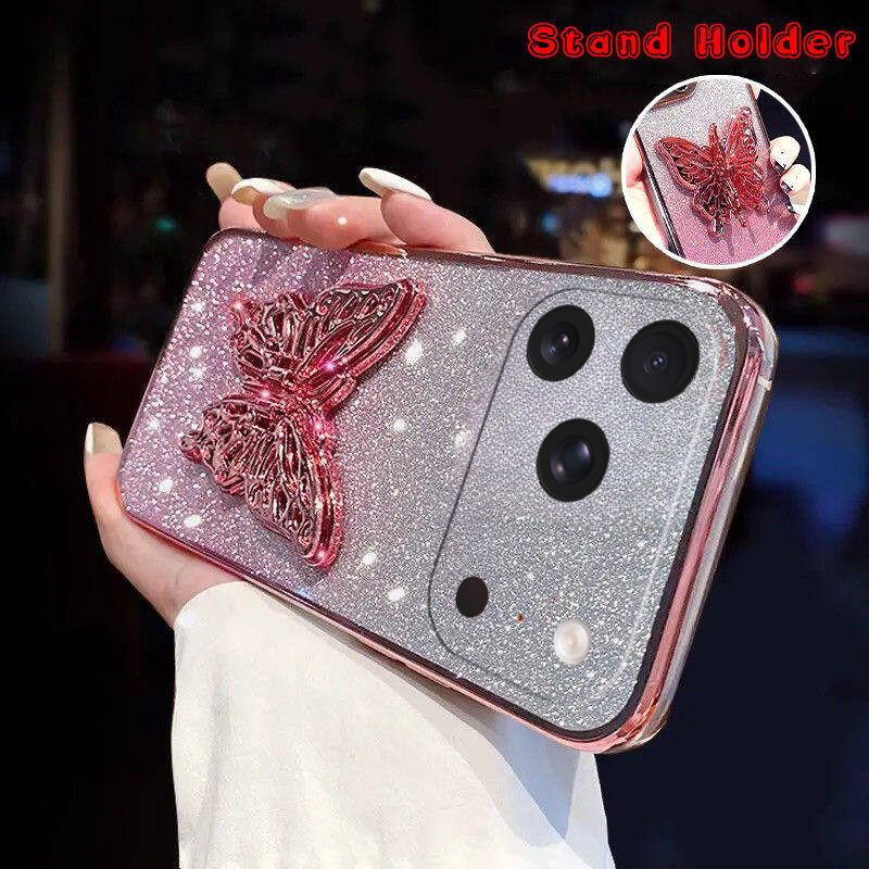 New%20Phone%20case%20iphone%2017%20Pro%20Back%20cover%20with%20Cute%20Butterfly%20Stand%20Luxury%20Slim%20Gradient%20Clear%20Plating%20Glitter%20Girls%20For%20iphone17%20Pro%20Max%20case%20-%20Image%205