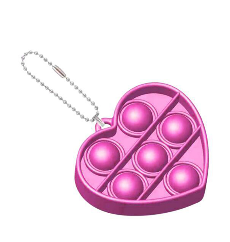 【Hot demand】【Hot demand】Mini Push Pop Bubble Sensory Toy Key Chain ...