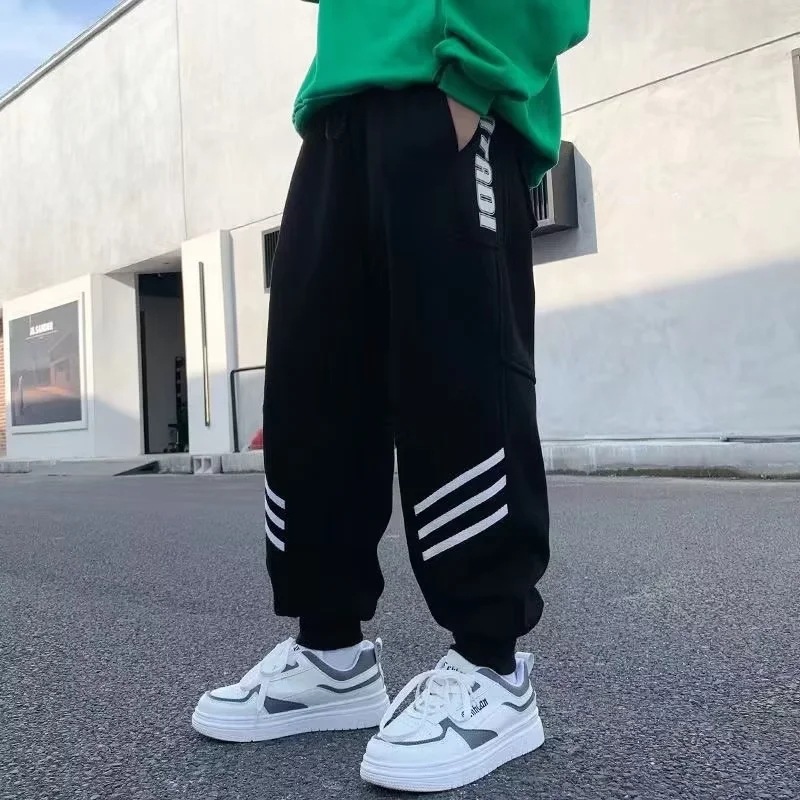 HOBIBEAR New Children's Pants Versatile Boys Autumn Casual Sports Pants