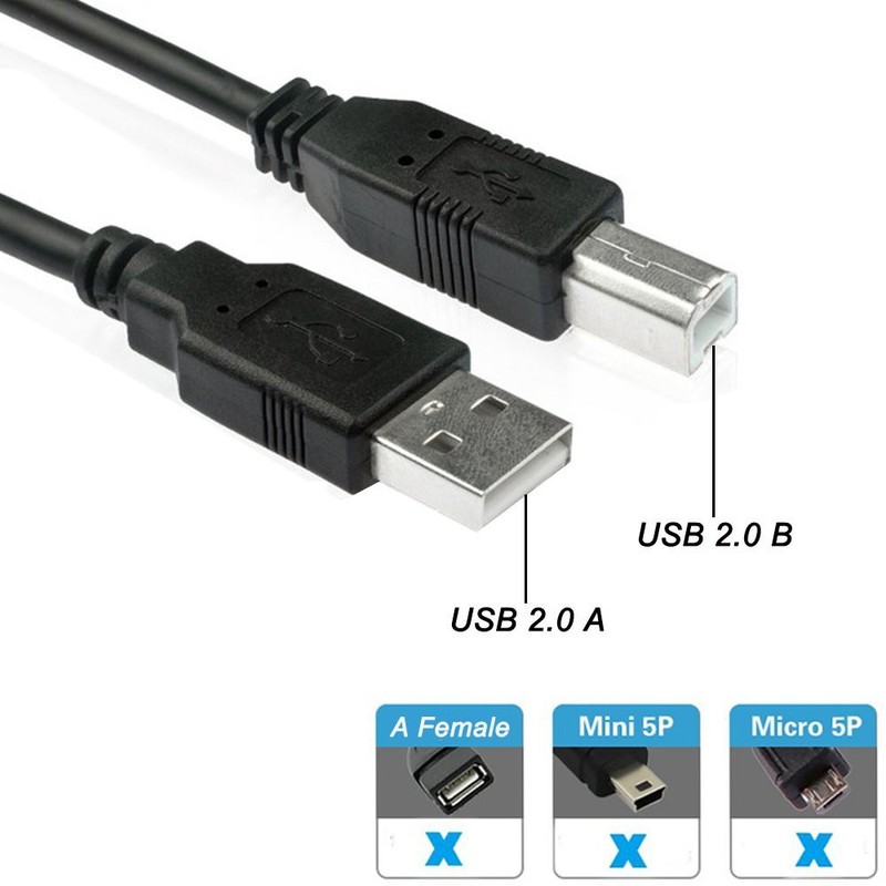 Dây cáp máy in 1,5m usb 2.0