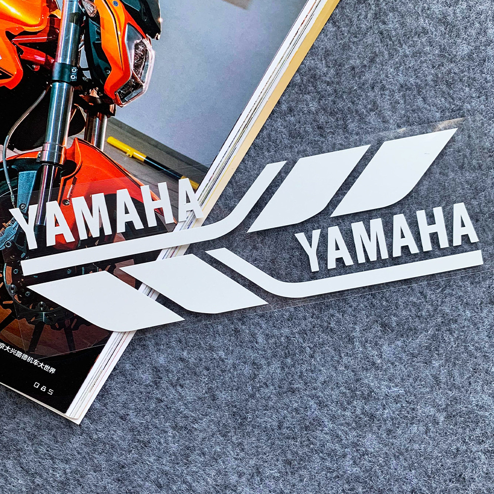 Tem Decal Phản Quang Yamaha dán 2 bên hông xe máy