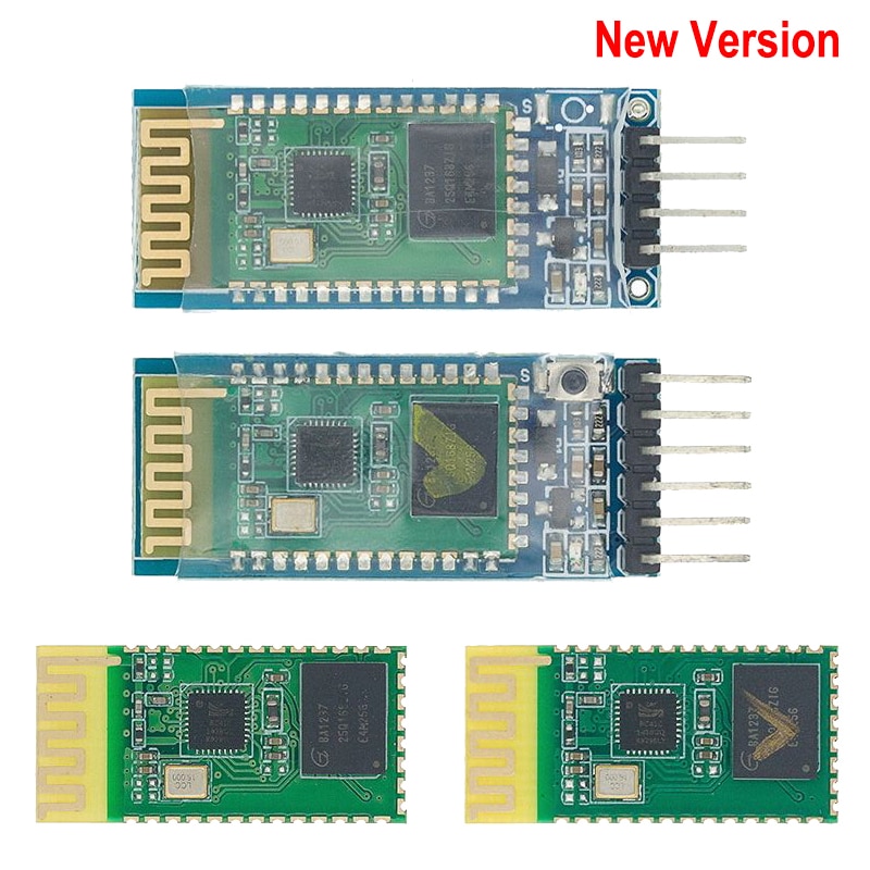 NEW HC-05 HC 05 hc-06 HC 06 RF Wireless Bluetooth Transceiver Slave Module RS232 / TTL to UART Converter and Adapter for Arduino