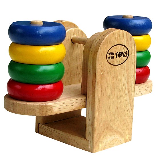 Đồ chơi gỗ Winwintoys Cân bập bênh