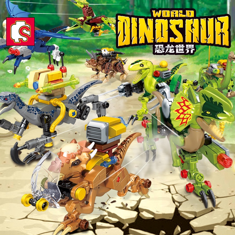 利Bộ Đồ Chơi Lắp Ráp LEGO Khủng Long Bạo Chúa Cho Bé
