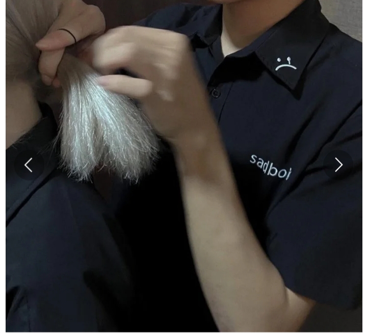 Áo sơ mi BLACK SADBOIZ mặt buồn  nam nữ