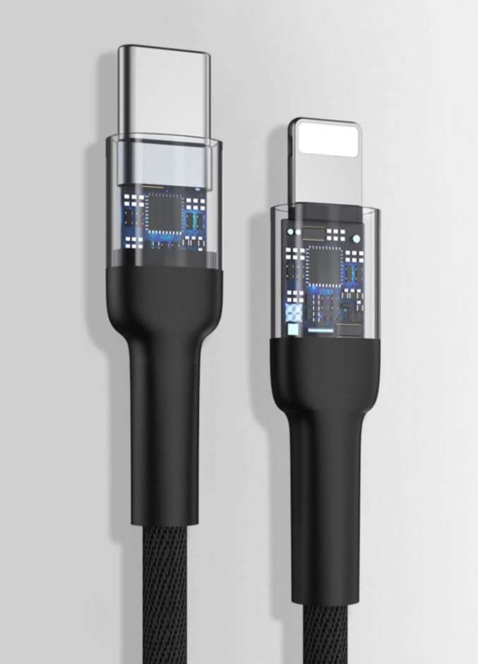 Cáp sạc PD Pisen công suất 20W có MFI cho Iphone, Ipad