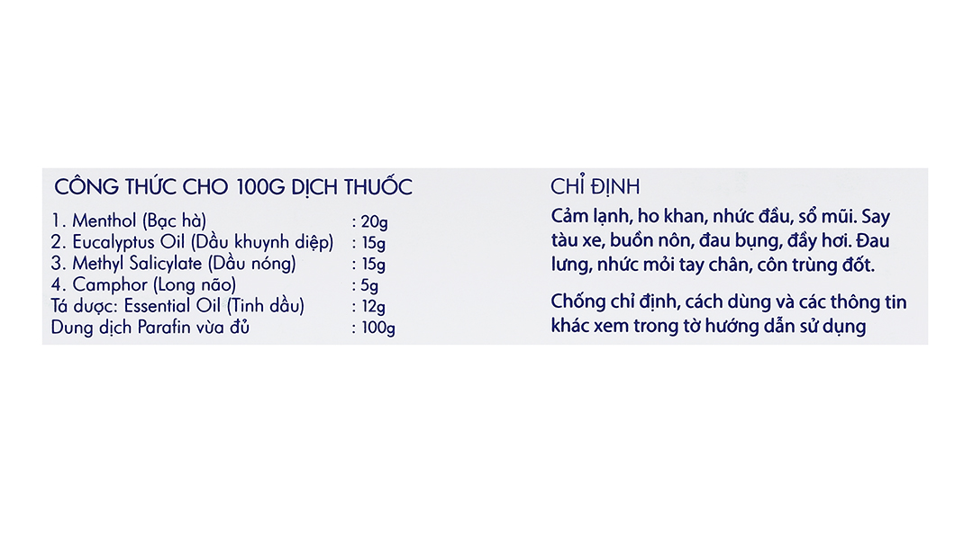 DẦU GIÓ TRẮNG HIỆU CÂY BÚA 56ML