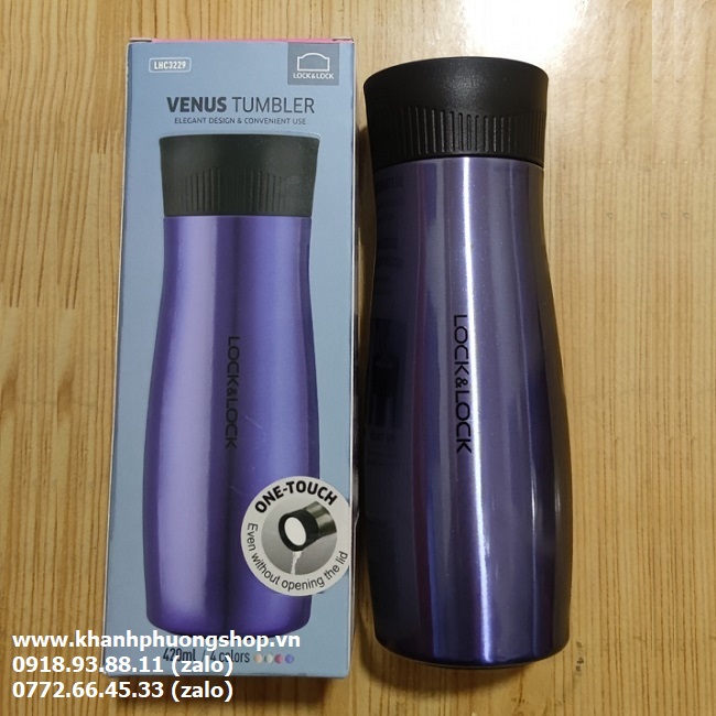 bình giữ nhiệt lock&lock 420ml - bình giữ nhiệt lock&lock