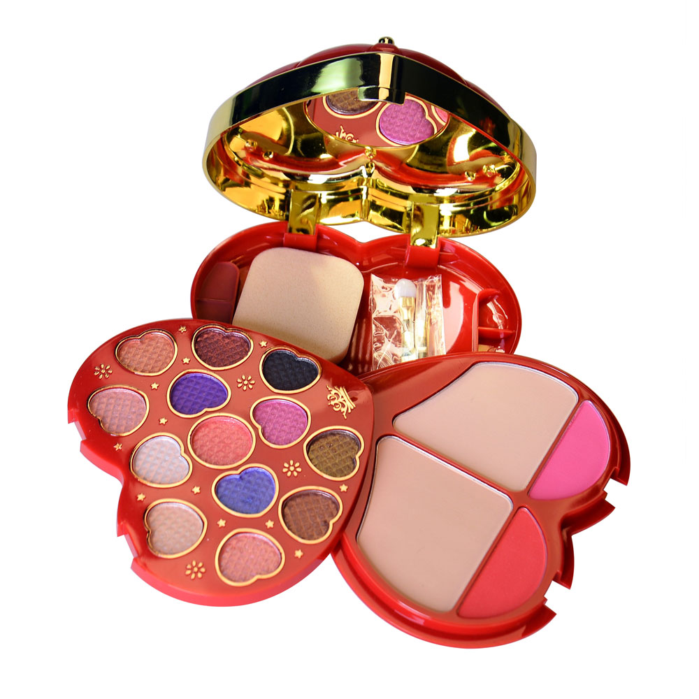 L'CHEAR Cosmetics 22 Piece Complete MakeUp Set Kit box 512103