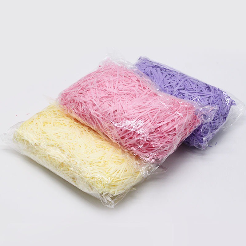 100gr Giấy Rơm Trang Trí Giỏ Quà, Hộp Quà