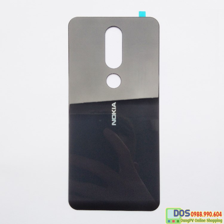 [Hàng chuẩn] Nắp lưng Nokia X6 / 6.1 Plus đủ màu
