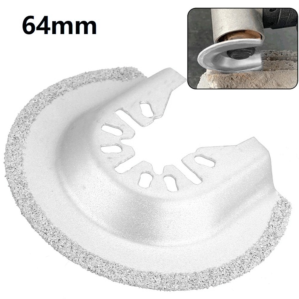 Half Circle Oscillating Tool Saw Blade Pratical Durable Cutting Tool Saw Blades Carbide Oscillating Cutting Disc