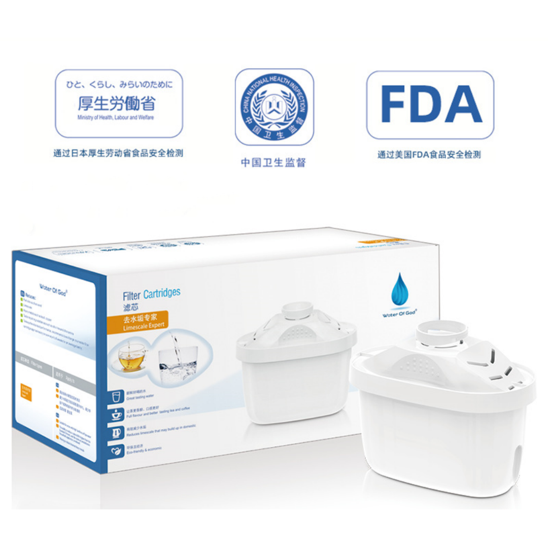 Universal Activate Carbon Water Filter Cartridges Compatible with All BRITA Jugs Rreduce Chlorine Limescale And Impurities