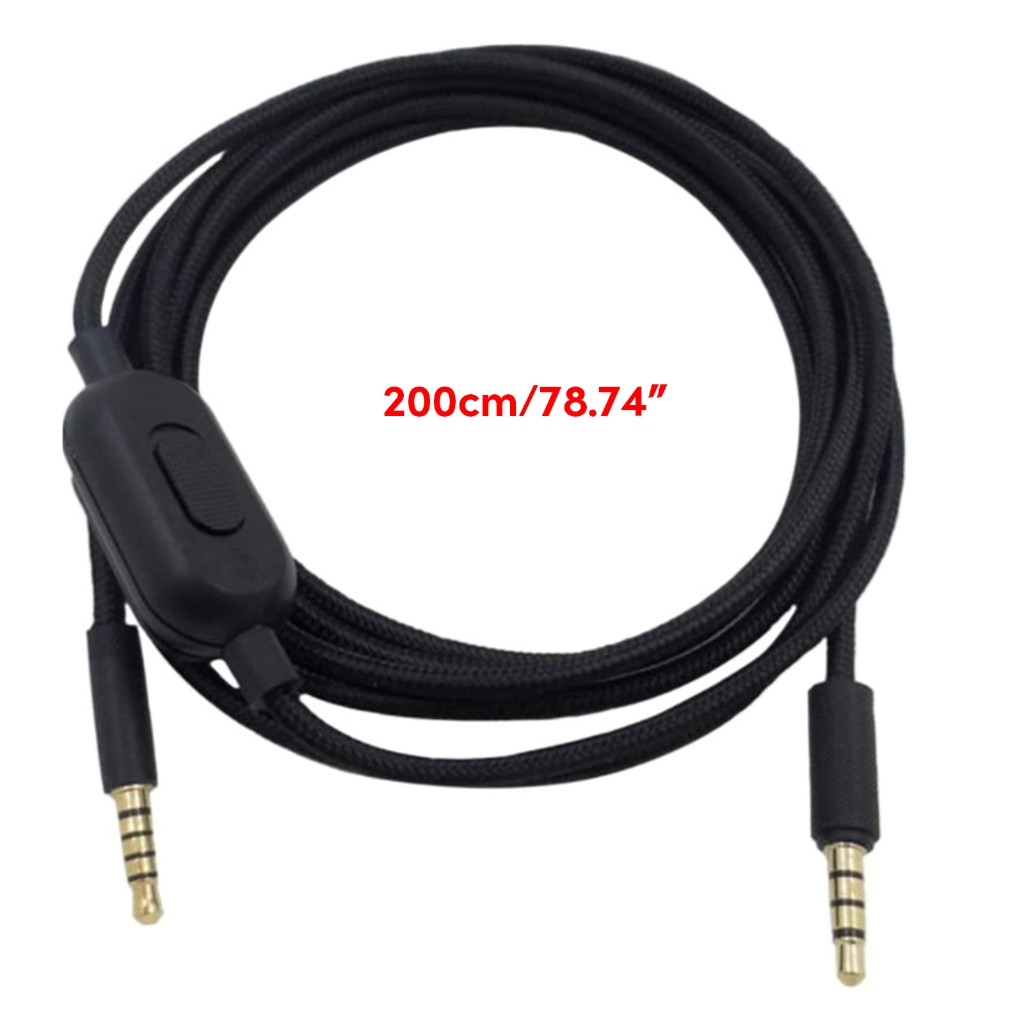 Convenient Replacement Cable for G433/G233 Gaming Headphones Volume Control Cord