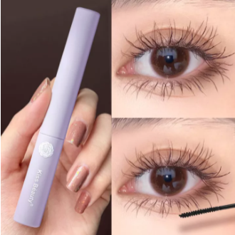 Mascara đầu cọ nhỏ mỏng làm cong mi chống thấm nước và mồ hôi không vón cục không lem ZenababyShop - INTL