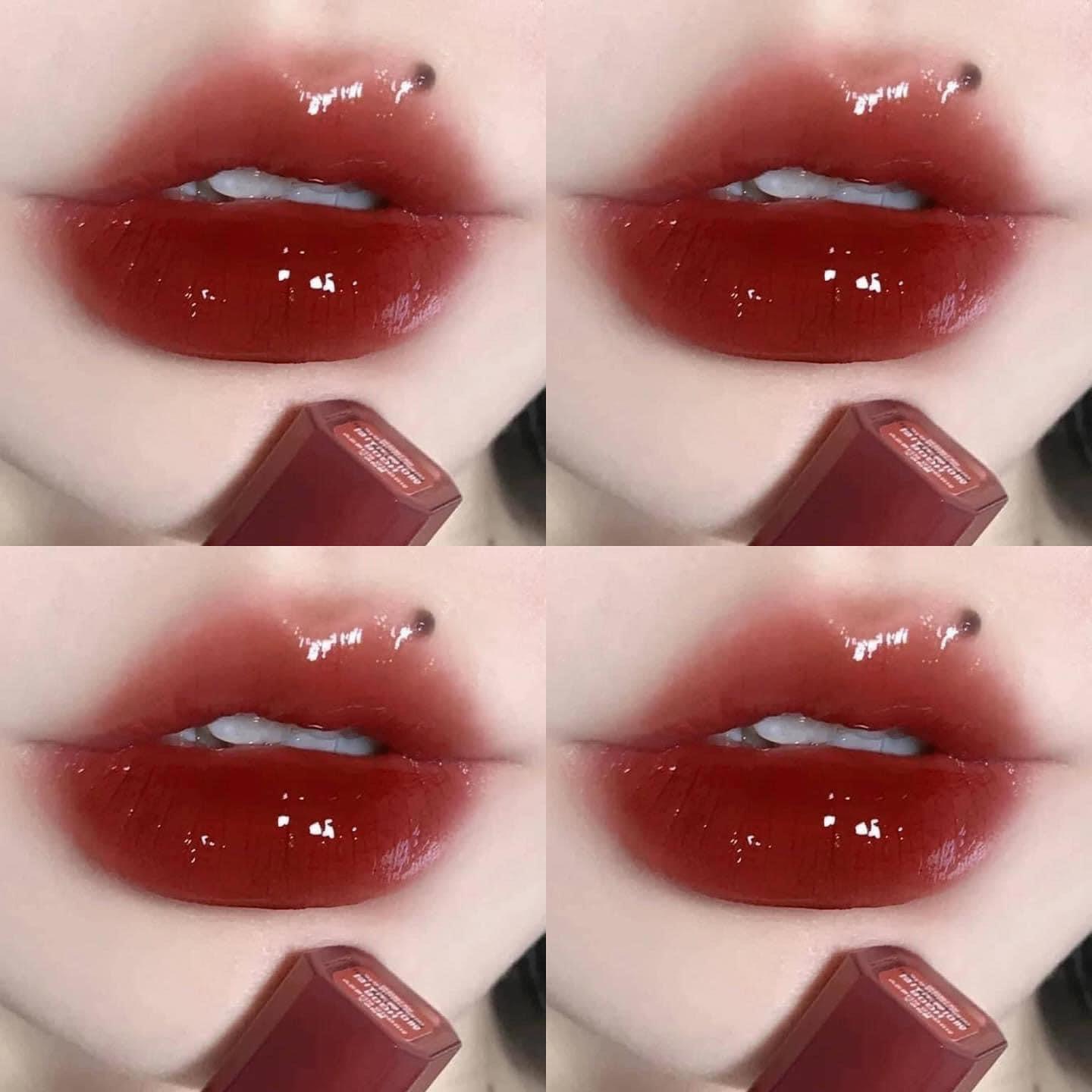( HG08 )Son Tint Bóng Black Rouge Half N Half Water Glow
