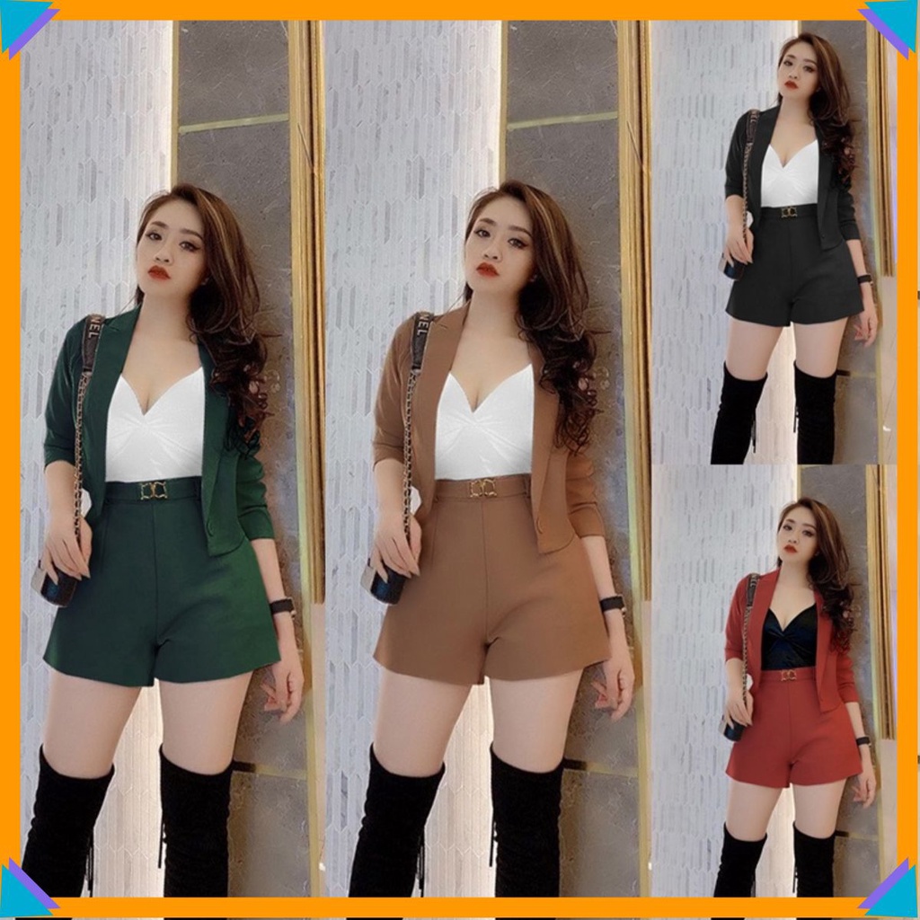 [Nhập RS0722 giảm 30k cho đơn 99k]Set đồ nữ cá tính sang chảnh đẹp