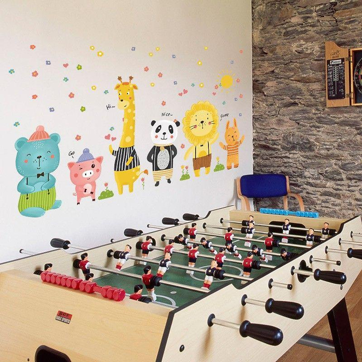 DECAL DÁN TƯỜNG CÁC LOẠI ĐỘNG VẬT 2