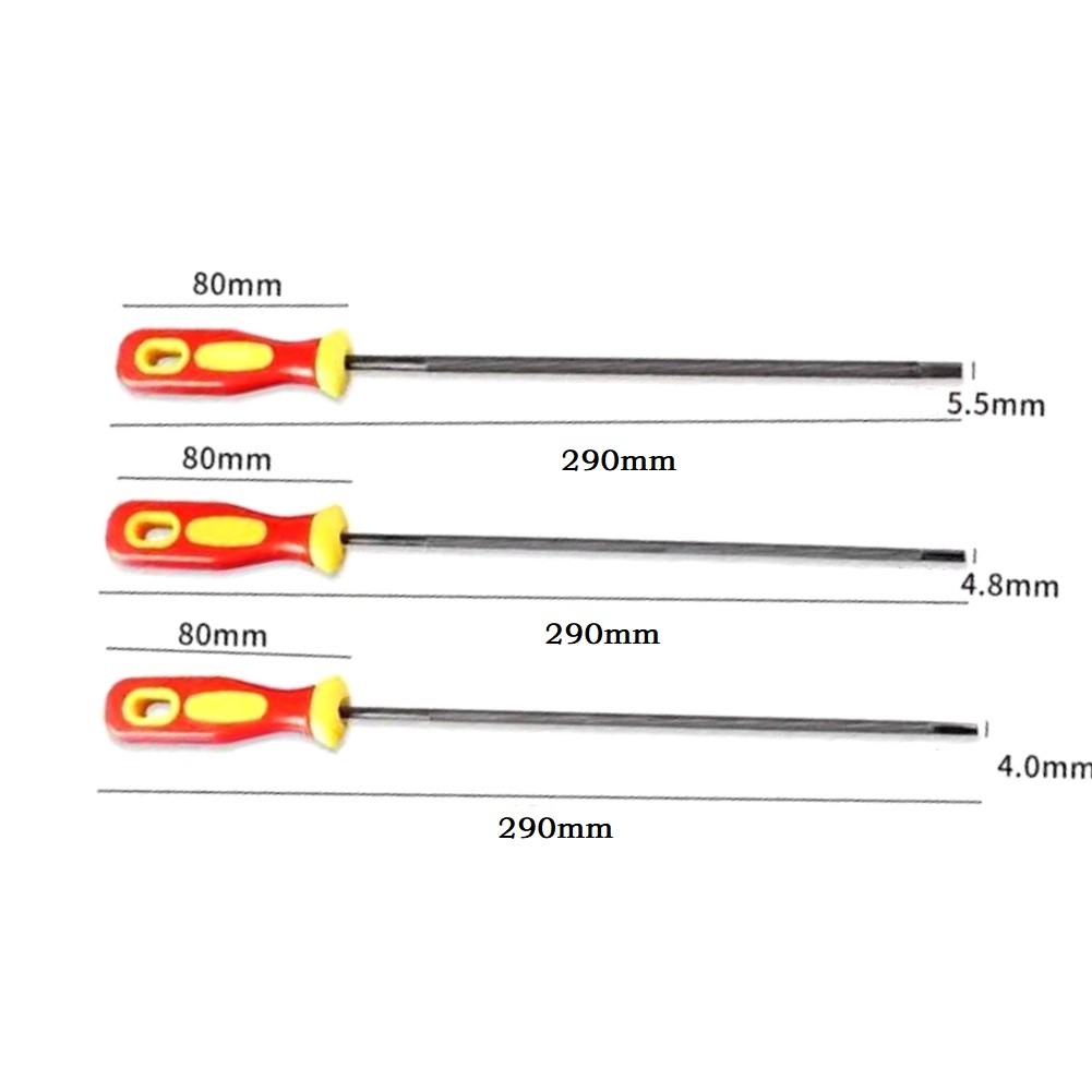 【UniRax】 Round Chainsaw Saw Chain Files Sharpener 4 0/4 8/5 5mm Optional Diameter 【Ready Stock】