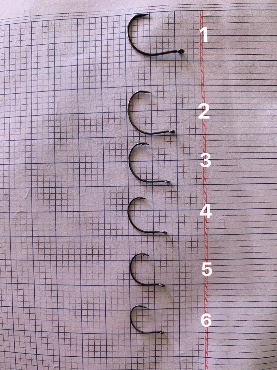 LƯỠI CÂU TÔM ĐỦ SIZE