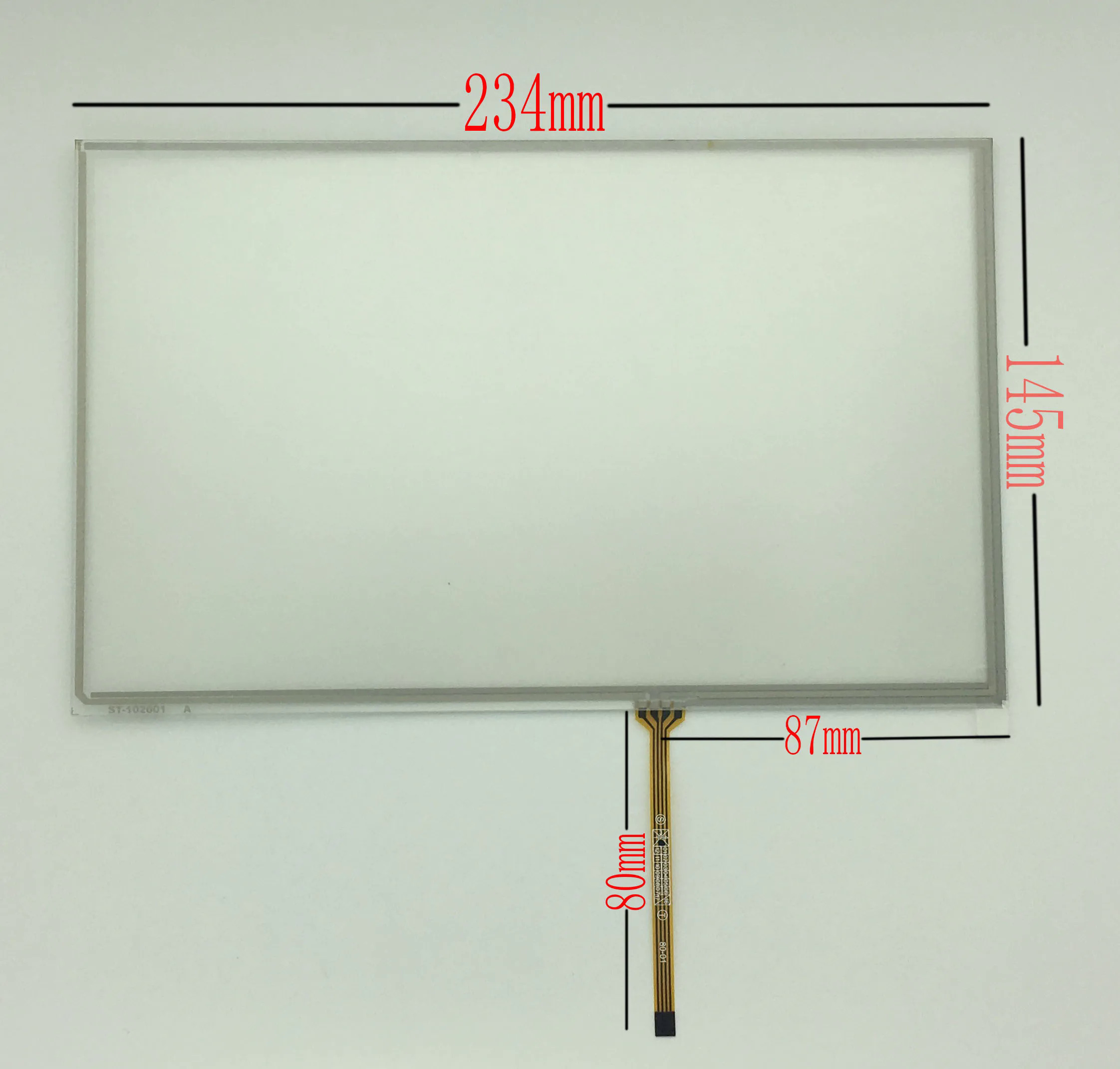 Ban đầu a101vw01 v.3 10.1 "800*480 lcd màn hình cảm ứng màn hình hiển thị bảng điều chỉnh a101vw01 v3