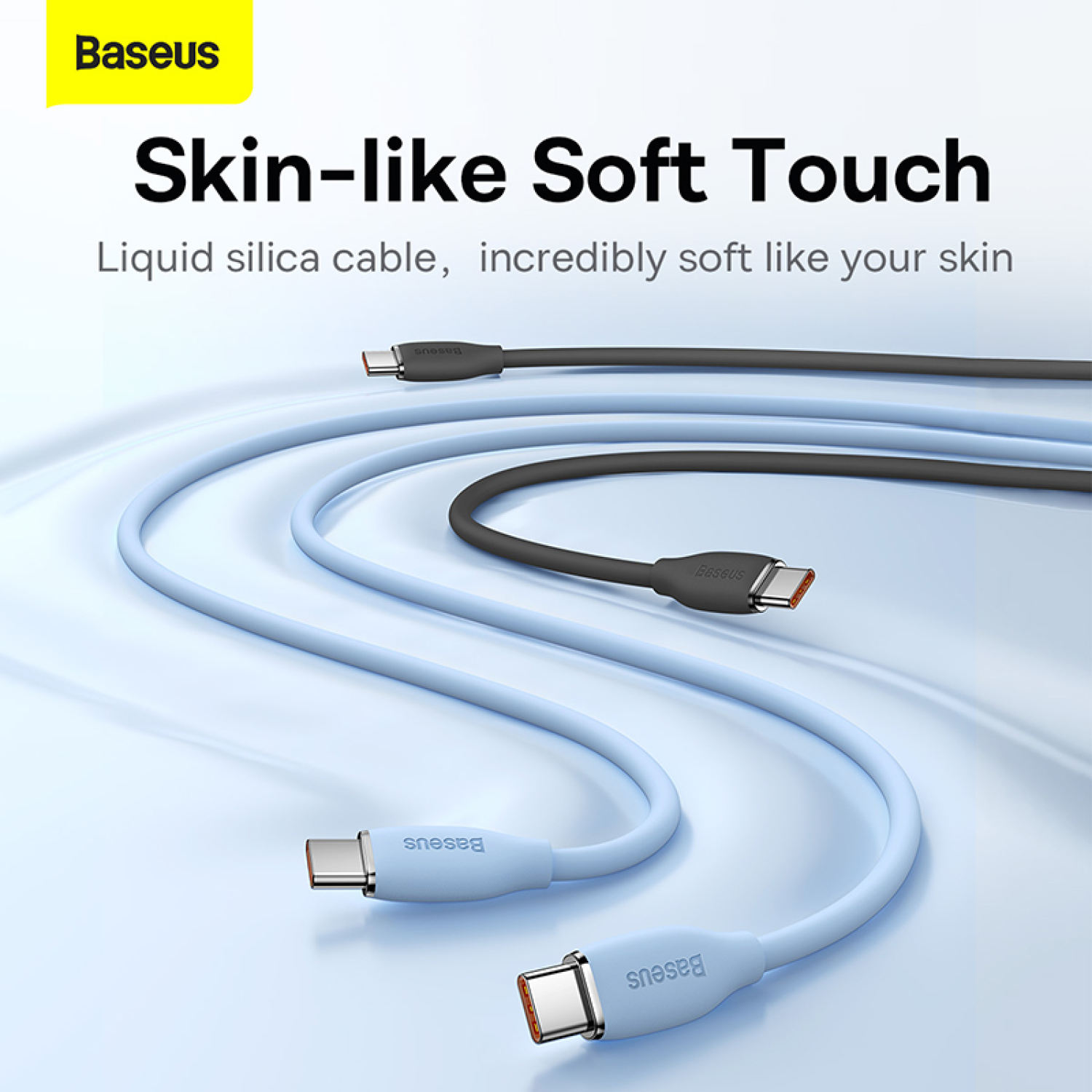 Cáp Sạc Nhanh Type-C to Type-C 100W Baseus Jelly Liquid Silica ɡel Fast Charging Data Cable