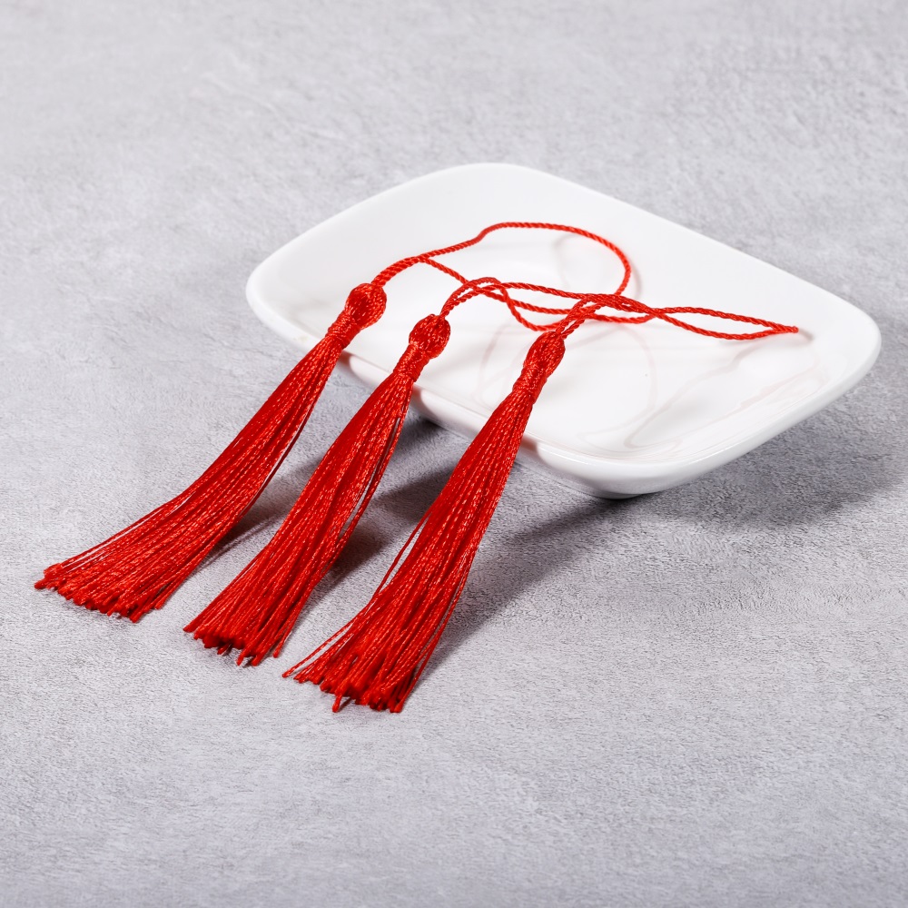 10/30Pcs 70mm Hanging Rope Silk Tassel Fringe For DIY Key Chain Earring Hooks Pendant Jewelry Making Finding Supplies Accessories