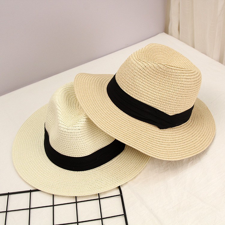 Mũ cói PANAMA unisex vành rộng