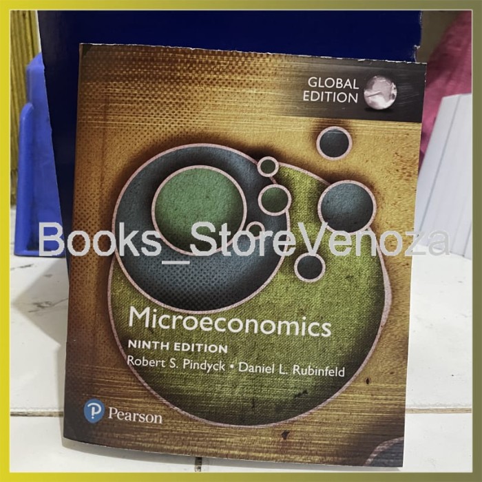 Microeconomics 9th 9e 9 ninth edition - Robert S. Pindyck Buku