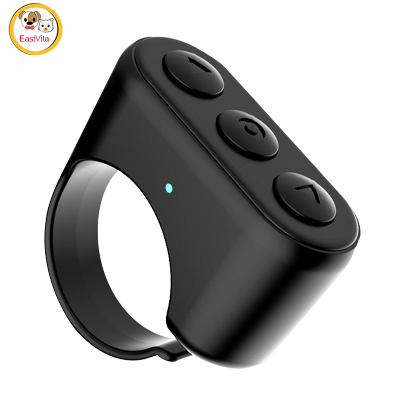 Bluetooth-compatible Remote Control Page Turner Compatible For Tik Tok Mobile Phone Remote Shutter Selfie Button