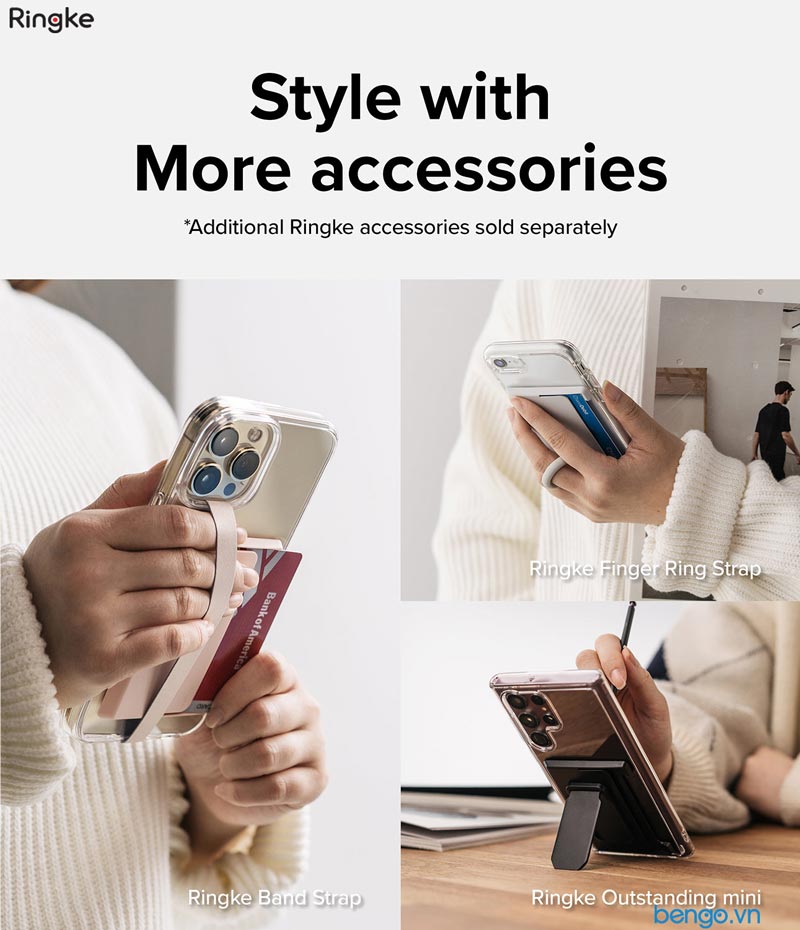 Ngăn Đựng Thẻ RINGKE Side Slot Card Holder