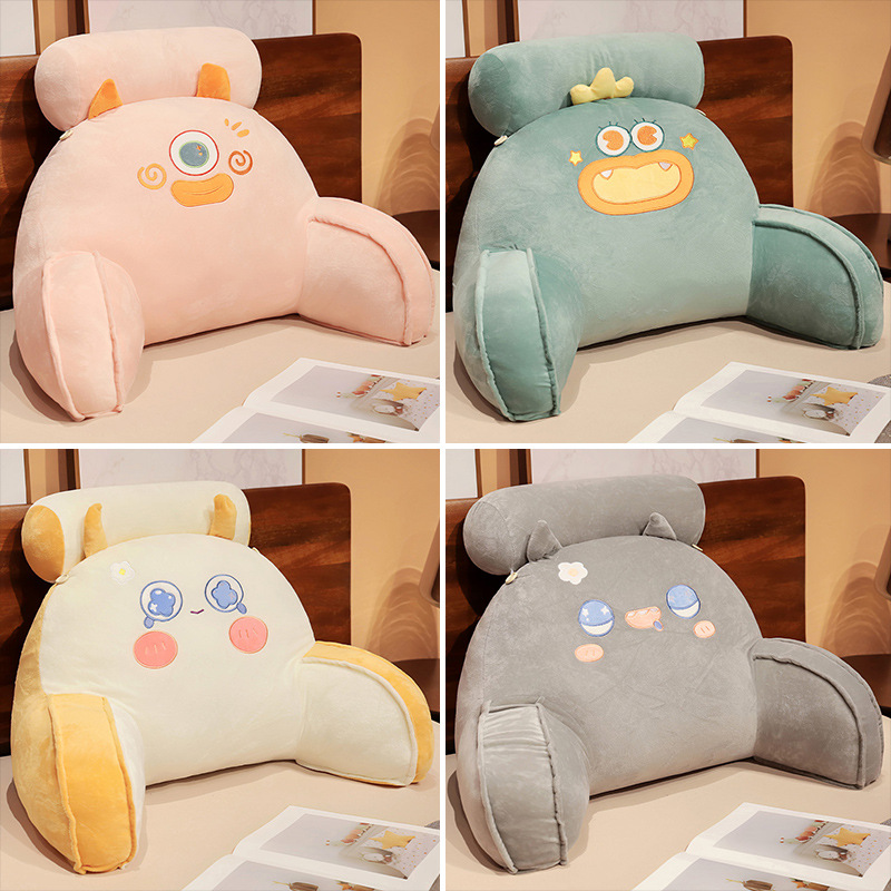 Cushion pillow bedroom sofa waist sleeping pillow dormitory bedside pillow