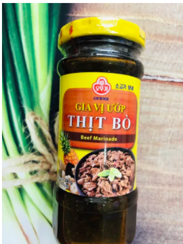Sốt ướp thịt bò ottogi 240g